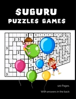 Suguru Puzzles Games: Brain Game Suguru Puzzle Also Known As Tectonics Or Number Blocks 167212350X Book Cover