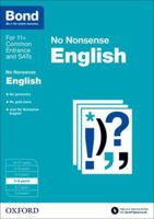 Bond 11+: English: No Nonsense: 7-8 years 0192740415 Book Cover