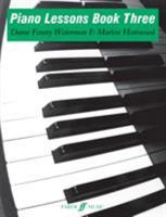 Piano Lessons, Bk 3 057150311X Book Cover