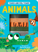 Touch-and-Feel Tower Animals 1680105957 Book Cover