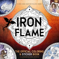 Iron Flame: The Official Coloring & Sticker Book (Includes 2 Pages of Stickers to Color) 0486856992 Book Cover