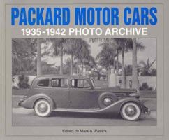 Packard Motor Cars 1935 Through 1942: Photo Archive : Photographs from the Detroit Public Library's National Automotive History Collection (Photo Archive Series) 1882256441 Book Cover