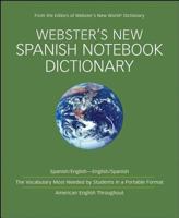 Webster's New Spanish Notebook Dictionary 0470373326 Book Cover