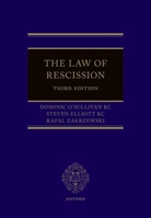 The Law of Rescission 0198852282 Book Cover