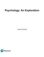 Psychology: An Exploration 1256771341 Book Cover
