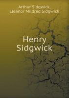 Henry Sidgwick 5518464339 Book Cover