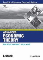 Advanced Economic Theory 9352837339 Book Cover