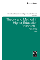 Theory and Method in Higher Education Research II 1783509996 Book Cover