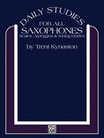 Daily Studies for Saxophones 0769233244 Book Cover