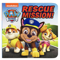 Paw Patrol Rescue Mission; Chase Finger Puppet Children’s Board Book 1646388208 Book Cover