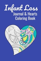 Infant Loss Journal & Hearts Coloring Book: For Women Who Have Had A Miscarriage, Stillbirth or Full Term Loss (Small 6" x 9" Portable Size) B07Y4MCS7M Book Cover