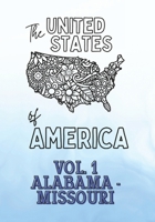 States Coloring Pages Alabama - Missouri B0CW1WWFP9 Book Cover