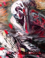 My Sketchbook: Blank Journal 8.5" X 11" With White Paper for Drawing, Doodling, Sketching, Painting and Writing. Abstract Theme. 1693792745 Book Cover