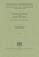 Wiener Zeitschrift fur Die Kunde Sudasiens/Vienna Journal of South Asian Studies: Band 45 3700130511 Book Cover