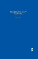 The Jewish Law Annual Volume 5 0367603918 Book Cover