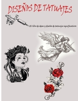 Diseños de tatuajes: 50 diseños de tatuajes creativos y significativos B08QKY2Y69 Book Cover