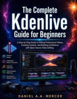 The Complete Kdenlive Guide for Beginners: A Step-by-Step Guide to Editing Professional Videos, Creating Content, and Building Confidence with Open-Source Video Editing B0H7RJB18P Book Cover