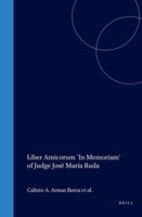 Liber Amicorum `in Memoriam' of Judge Jos� Mar�a Ruda 9041113673 Book Cover