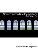 Modern Methods in Elementary Geometry 0353928593 Book Cover