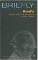 Kant's Religion Within the Bounds of Mere Reason Alone (Briefly Series) 0334040396 Book Cover