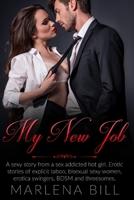 My New Job: A sexy story from a sex addicted hot girl. Erotic stories of explicit taboo, bisexual sexy women, erotica swingers, BDSM and threesomes. B086B9SYC1 Book Cover