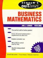 Schaum's Outline of Theory and Problems of Business Mathematics (Schaum's Outlines) 0070372128 Book Cover