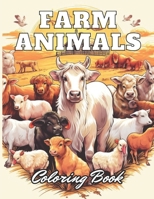 Farm Animals Coloring Book for Kids: High Quality and Unique Colouring Pages B0CN6KDHYJ Book Cover