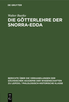 Die Götterlehre Der Snorra-Edda 3112482417 Book Cover