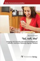 lol, rofl, thx 3639453115 Book Cover