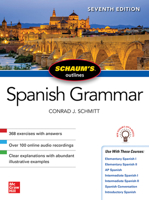 Schaum's Outline of Spanish Grammar, Seventh Edition 1260454223 Book Cover