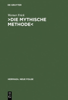 "Die mythische Methode": Komparatistische Studien zur Transformation der griechischen Tragödie im Drama der klassischen Moderne (Hermaea) 3484150866 Book Cover
