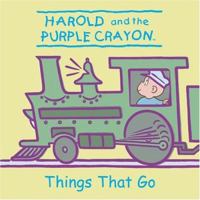 Harold and the Purple Crayon: Things That Go (Harold and the Purple Crayon) 0060543698 Book Cover