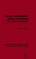 Moral judgement from childhood to adolescence 0803900384 Book Cover