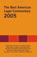 The Best American Legal Commentary 1581124740 Book Cover