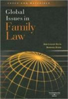 Global Issues in Family Law (American Casebook) 0314179542 Book Cover