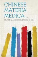 Chinese Materia Medica... 1117647005 Book Cover