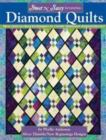 Sweet 'n Sassy Templates Diamond Quilts: New and Exciting Techniques to Create Diamond-shaped Blocks 1935726153 Book Cover