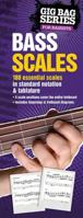 The Gig Bag Book of Bass Scales 0825636957 Book Cover