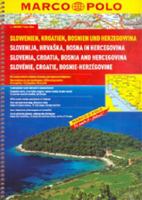 Slovenia/Croatia/Bosnia Marco Polo Road Atlas 3829736886 Book Cover