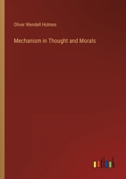 Mechanism in Thought and Morals 1022166700 Book Cover