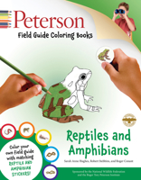 Peterson Field Guide Coloring Books: Reptiles and Amphibians 0544026950 Book Cover