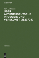 Über althochdeutsche Prosodie und Verskunst 3484150599 Book Cover