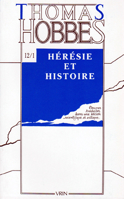 Thomas Hobbes: Iuvres XII-1 Heresie Et Histoire 2711621251 Book Cover