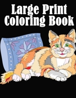 Large Print Coloring Book B08JF5MBLP Book Cover