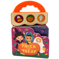 Trick or Treat: 3 Button Handle Book 1680521977 Book Cover