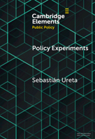 Policy Experiments: A View From Elsewhere (Elements in Public Policy) 1009590863 Book Cover