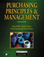 Purchasing Principles and Management 0273031244 Book Cover