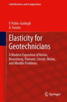Elasticity for Geotechnicians 3319012576 Book Cover