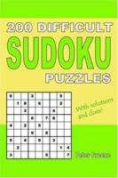 200 Difficult Sudoku Puzzles 1411637429 Book Cover
