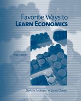 Favorite Ways to Learn Economics 1464146381 Book Cover